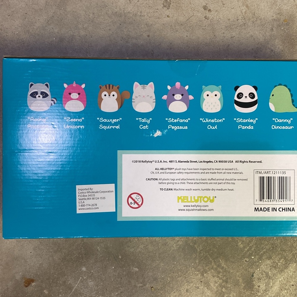 NIB squishmallows 8 piece mini plush set - Picture 9 of 15